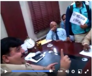 आंदोलनकारी फार्मासिस्टों और पीसीआई प्रेसिडेंट डॉ. बी सुरेश से झड़प का वायरल विडिओ 