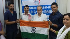 रामबहादुर राय जी के साथ swasth भारत की टीम